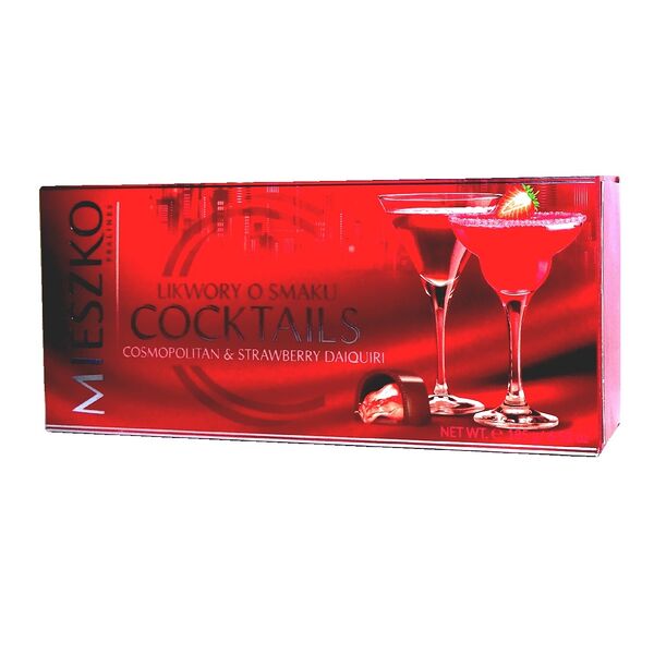 Конфеты Mieszko шоколадные с ликером Дайкири и Космополитен