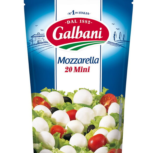 Сыр МОЦАРЕЛЛА МИНИ ГАЛЬБАНИ жир. 45% вес 150г