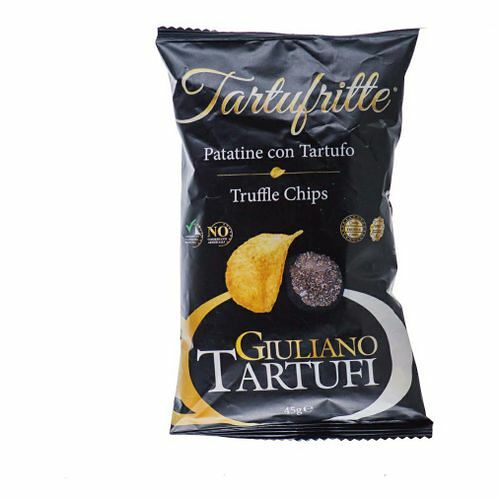 Чипсы картофельные Giuliano Tartufi с черным трюфелем Patatine con Tartufo