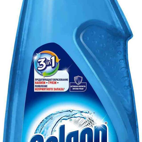 Гель для смягчения воды и предотвращения образования известкового налёта 3 в 1 Calgon