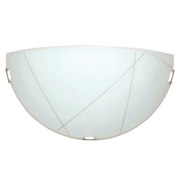 Светильник настенно-потолочный Элетех Контур, Е27, 60 Вт, матовый белый