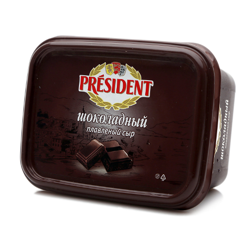 Сыр плавленый President шоколадный 45% БЗМЖ