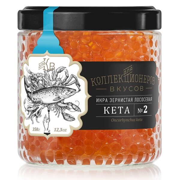 Икра зернистая лососевая кеты соленая для Коллекционеров вкусов №2