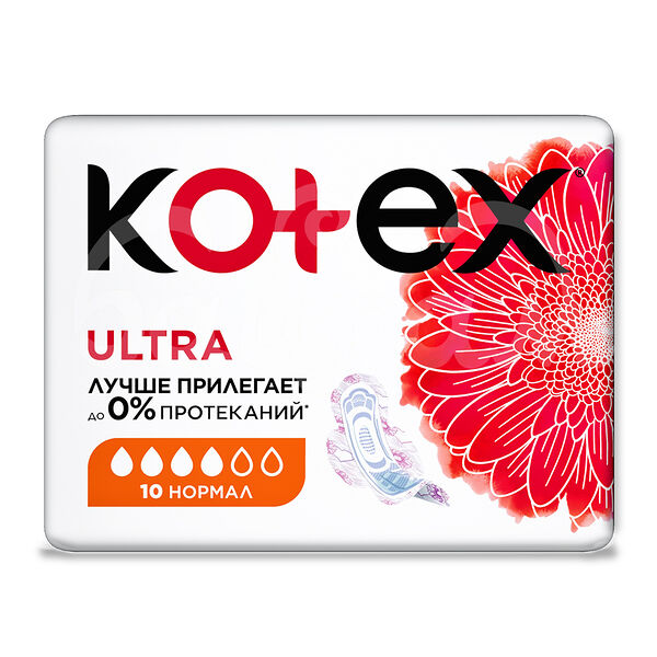 Прокладки Котекс Ультра 10шт Нормал Гигиенические