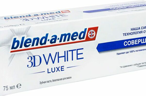 Blend-a-med Зубная паста 3D White Luxe Совершенство, 75мл