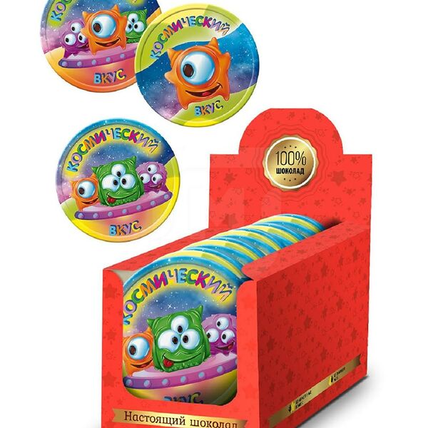 Шоколад ШОКОМОНСТРИКИ Медаль