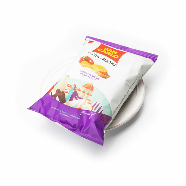 Чипсы картофельные San Carlo со вкусом паприки