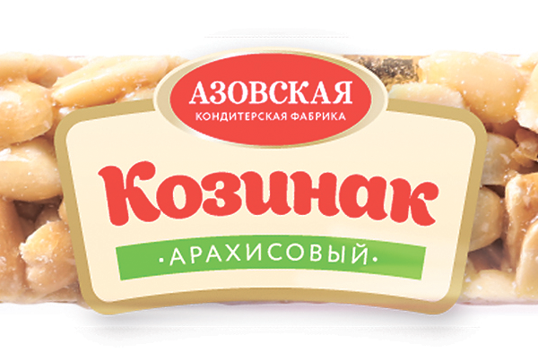 Козинак арахисовый вес 60 гр.