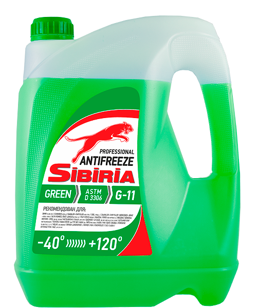 Антифриз SIBIRIA ОЖ-40 зеленый 5кг