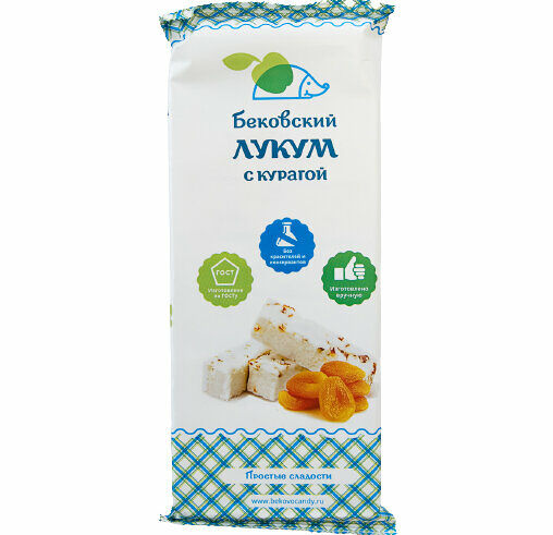 Лукум Бековский с курагой