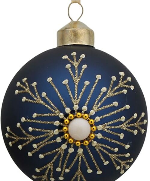 Елочный шар Magic Time из стекла 8*8*8см