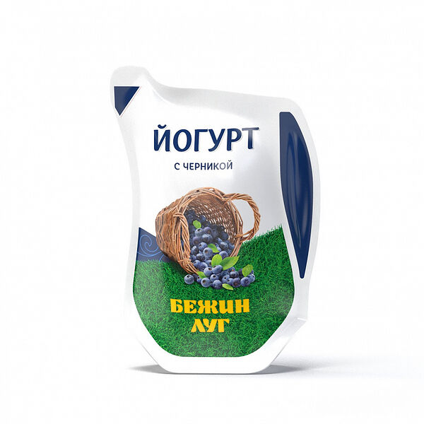 Йогурт питьевой Бежин луг Черника 2,5%