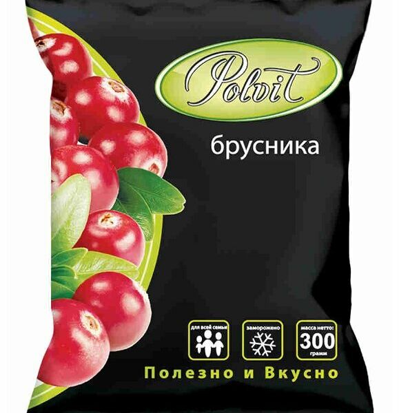 Брусника замороженная Polvit