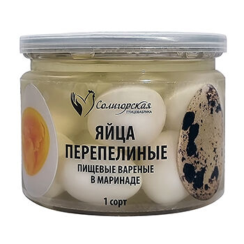 Яйца перепелиные варёные в маринаде