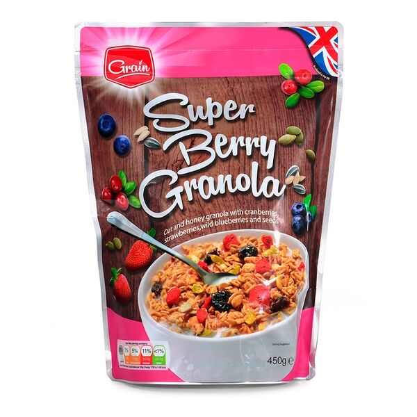 Гранола Grain Ягодное изобилие 450 г