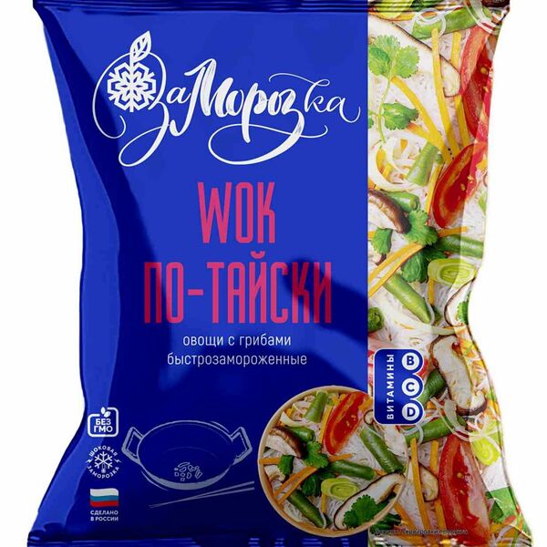 Смесь ЗаМорозка WOK по-тайски 400г