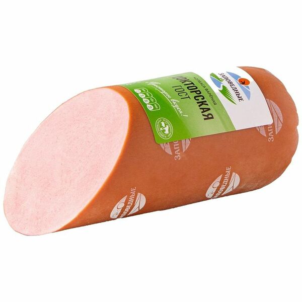 Колбаса варёная Заповедные продукты Докторская высшего сорта