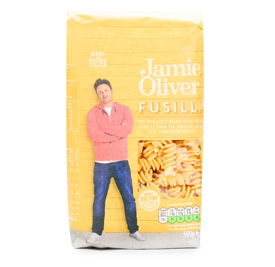 

Макаронные изделия Jamie Oliver Фузилли Viva Foods Ltd.