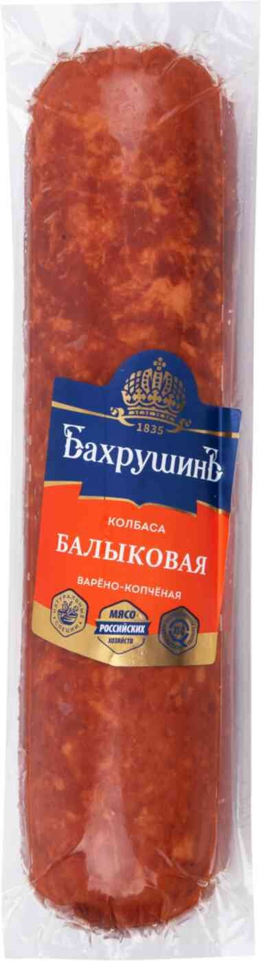

Колбаса варено-копченая БахрушинЪ Балыковая упаковка, вес