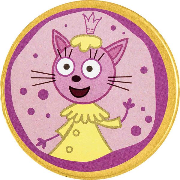 Шоколадная медаль Три Кота