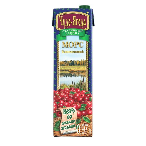 Морс клюквенный Чудо-Ягода