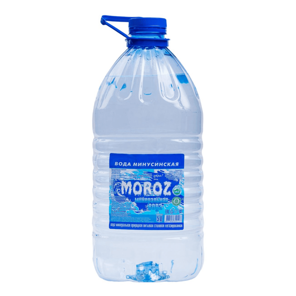 Вода питьевая Moroz минеральная негазированная 5 л