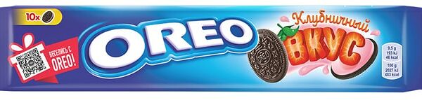 Печенье Oreo Клубничный вкус 95г