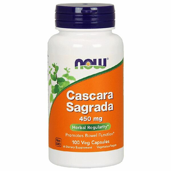 Now Cascara Sagrada капсулы 450 мг 100 шт