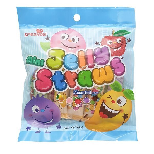 Желе фруктовое Abc Jelly Straws ассорти 260г, Малайзия