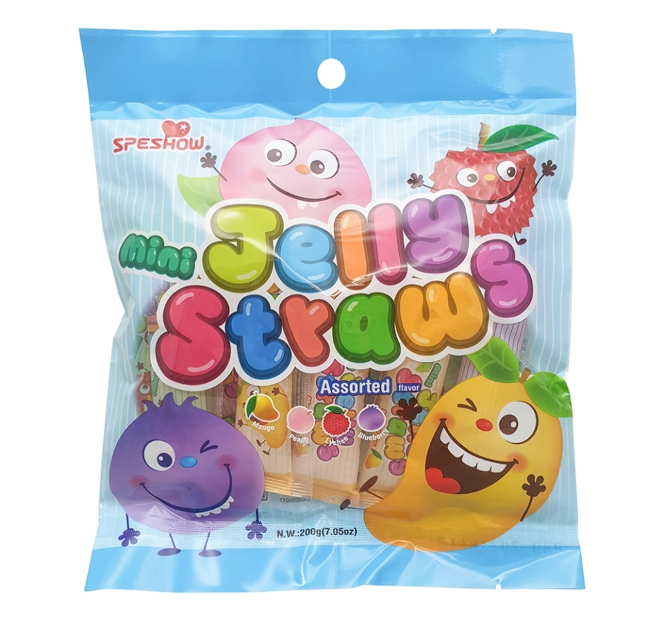 

Желе фруктовое Abc Jelly Straws ассорти 260г, Малайзия
