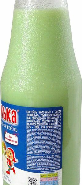 Коктейль молочно-соковый Кржмелька киви 0.01%, 1.03л
