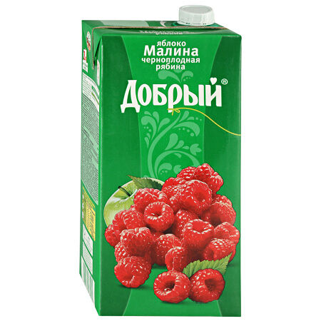 Нектар Добрый Яблоко-малина-черноплодная рябина 2л