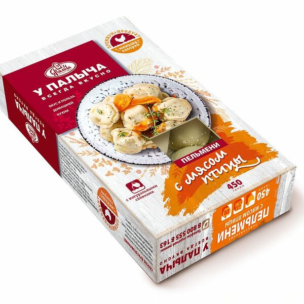 Пельмени У Палыча с мясом птицы