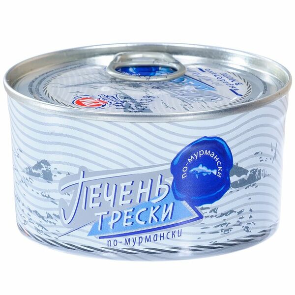 Печень трески По-мурмански