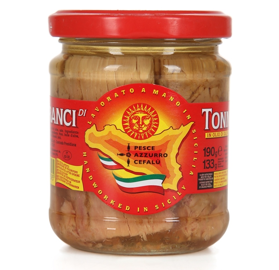 

Тунец Mari Del Sud филе в масле Pesce Azzurro Cefalu S.R.L 190 г