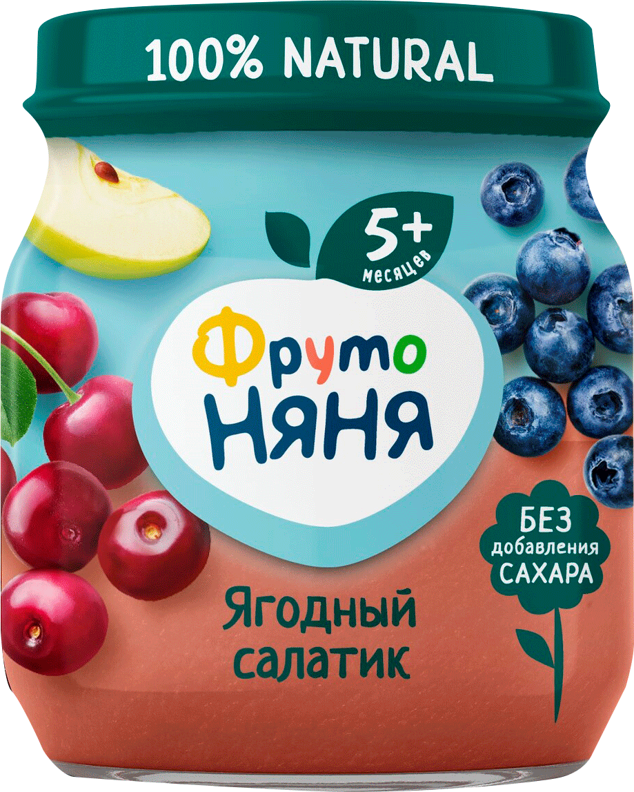 

Пюре Фрутоняня Ягодный салатик