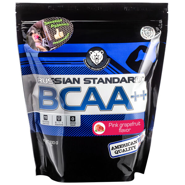 RPS Nutrition BCAA++ розовый грейпфрут 500 г