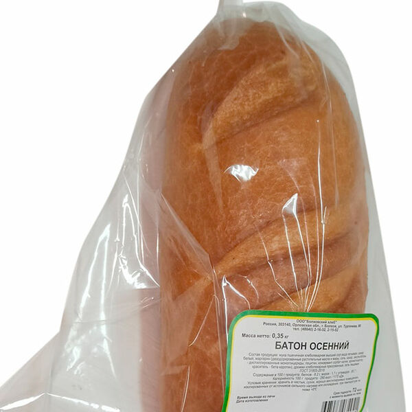 Батон Болховский хлеб осенний