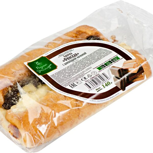 Булочка Финская с шоколадной начинкой 