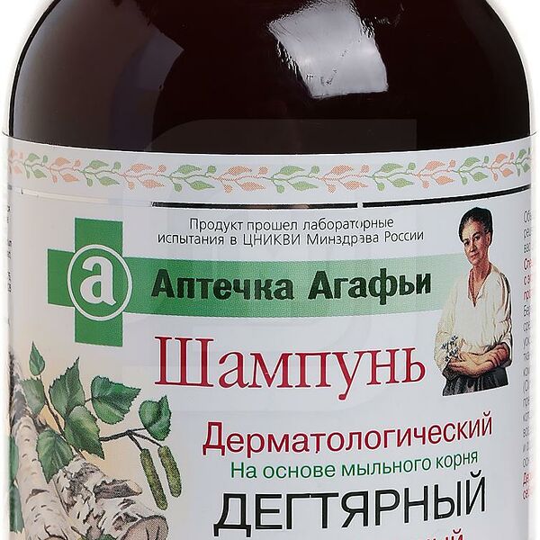 Шампунь Аптечка Агафьи дегтярный традиционный, 300 мл
