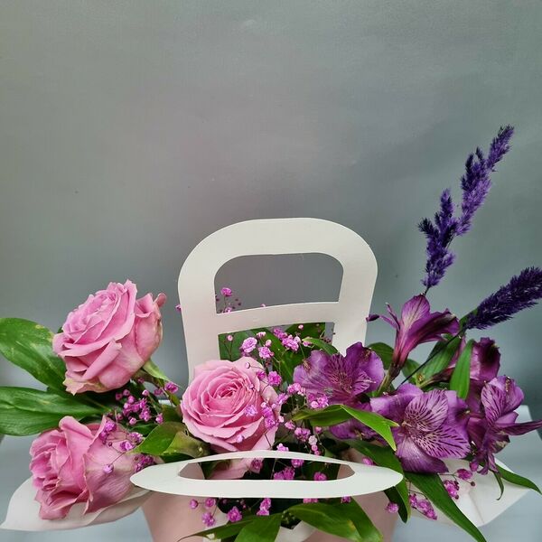 Сумка с цветами