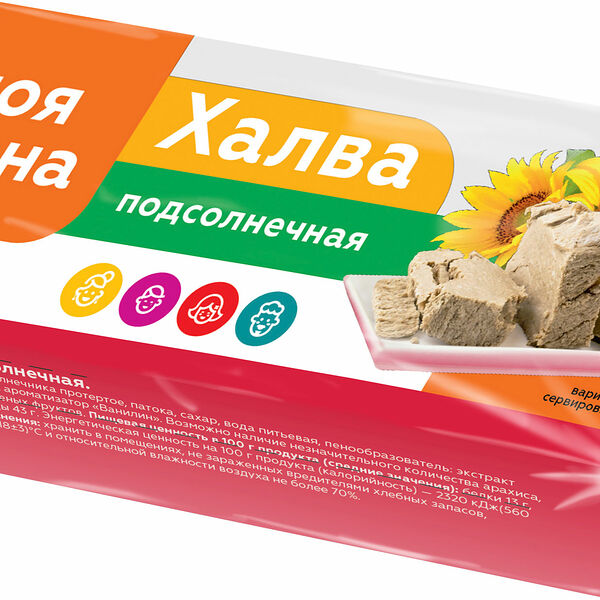 Халва Моя цена подсолнечная 250 г