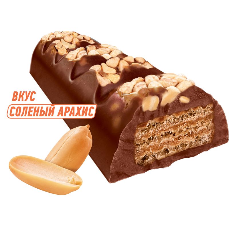 

Батончик Goodmix Соленый арахис 46 г