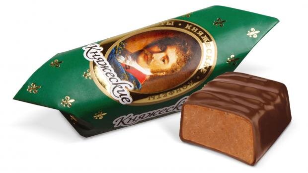 

Конфеты Konti Княжеские с арахисом вес