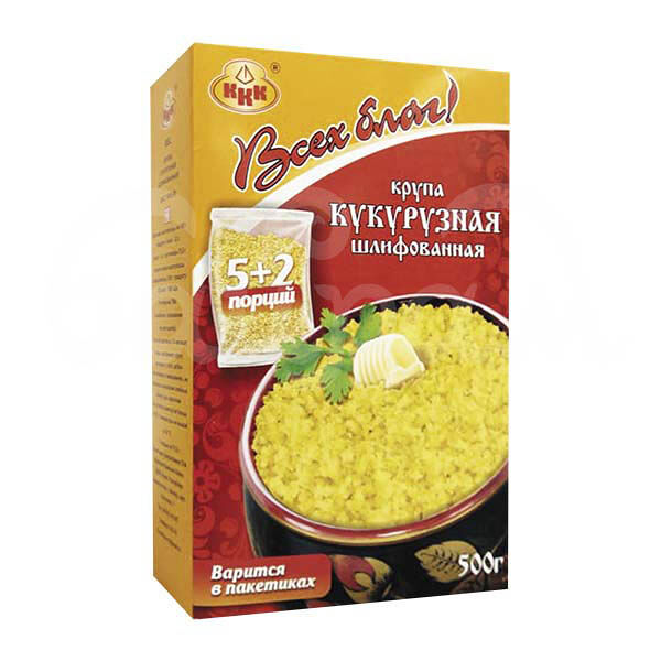 Крупа Кукурузная Всех Благ 7*71.5гр карт/уп