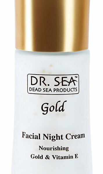 Крем Dr.Sea ночной для лица с золотом и витамином Е питательный 50 мл