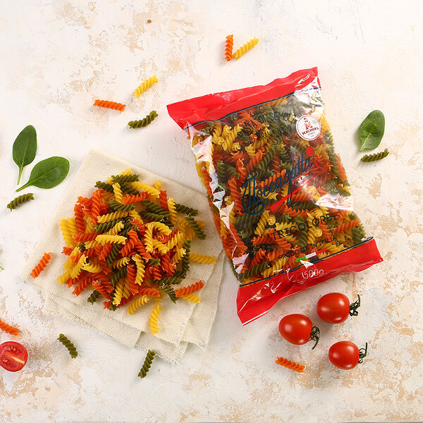 Макаронные изделия Moccagatta Fusilli Tricolore №566 500 г