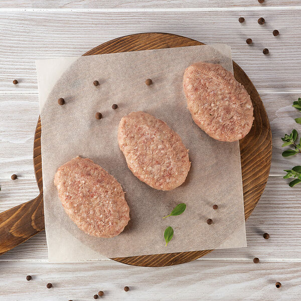 Котлеты МясновЪ Домашние из говядины и свинины вес