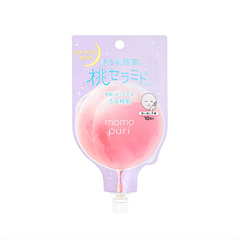 Крем-маска «Увлажнение и упругость» с пробиотиками витаминами А, C, E и керамидами, Momo Puri, 10 мл, Япония