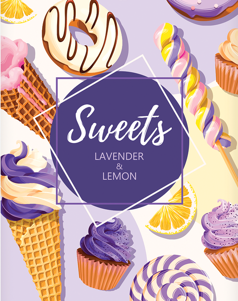 Блокнот Artspace Food trends А6, 24 листа, на скрепке